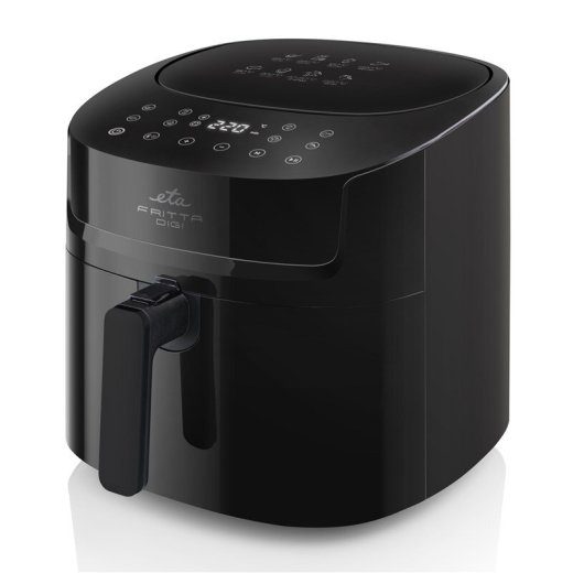 ETA Kuuma õhu fritüür Võimsus 1800 W Mahutavus 7.2 L Kuuma õhu tehnoloogia Must