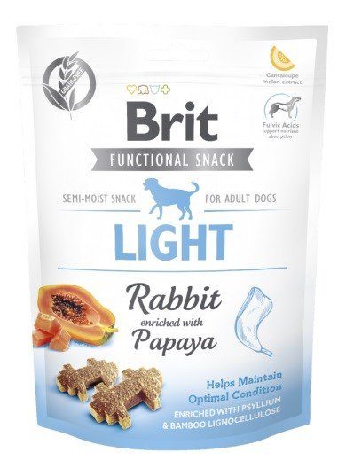 BRIT Functional Snack Light Rabbit - Koera lemmik - 150g