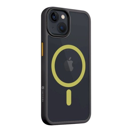 Taktikaline MagForce Hyperstealth 2.0 kate iPhone 13 jaoks / must/kollane