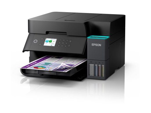 EPSON EcoTank L6370 MFP Juoda 35/23ppm A4 Wi-fi Duplex Visi viename Rašalo tankas Spausdinti Skenuoti Kopijuoti