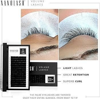Nanolash Volume Lashes 0.10 C 9 mm