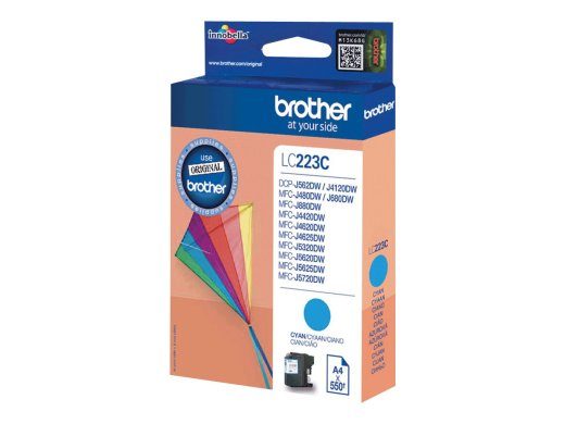BROTHER LC-223 tintakiiver tsüaani standard maht 550 lehekülge 1-komplekt