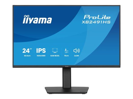iiyama ProLite XB2491HS-B1 24 IPS Full HD 1920 x 1080 120Hz HDMI DisplayPort monitor