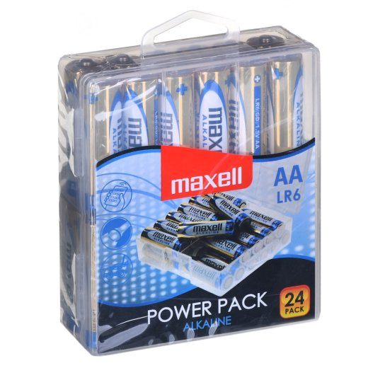 MAXELL LR6 Value Box alkalkümme aku, 24 tk.