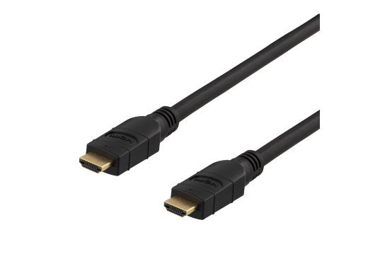 DELTACO Prime HDMI-3050 HDMI kaabel Ethernetiga 5m Must