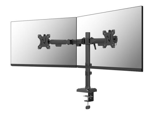 Neomounts DS60-600BL1 kinnituskomplekt 2 monitorile 10-32