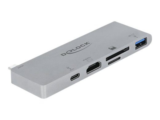 DeLOCK dokkimisjaam koos 4K ja PD 3.0 USB-C / Thunderbolt 3