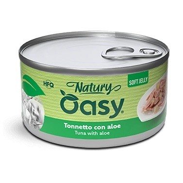 OASY Natury Soft Jelly Tuunikala aaloega - märgkassitoit - 150g