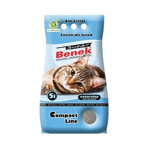 Certech Super Benek Compact Natural - Kačių dėžės užpildas kompuojantis 5 l