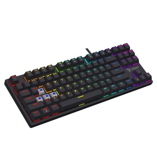 Savio Tempest x2 RGB Mechanical Keyboard with Outemu BLUE Switches