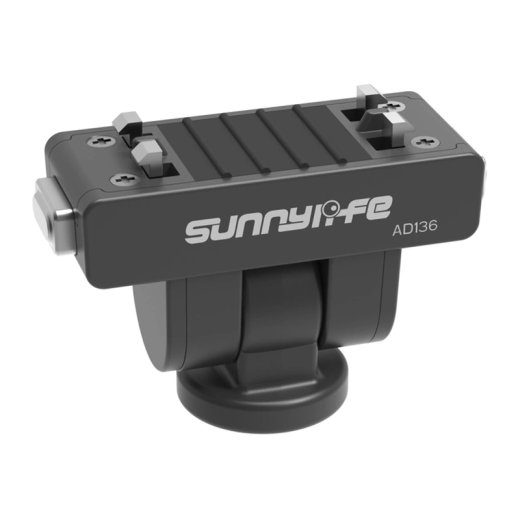 Sunnylife 1/4" kiirlahtivõtukohandaja 180° pööramisega Insta360 X4 Air / X5 / Ace Pro 2 / 1 / Ace jaoks