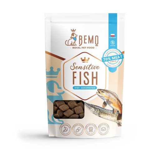 BEMO Sensitive Fish Mono - dry dog food - 70g