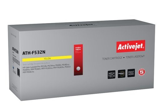 Activejet ATH-F532N tooner (asendus HP 205A CF532A jaoks; Supreme; 900 lehte; kollane)