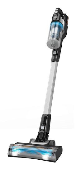 Black & Decker BHFEB520D1-QW lazdinis dulkių siurblys / elektrinė šluota Baterija Sausa Cikloninis Be maišelio Juoda, sidabrinė, skaidri 2 Ah