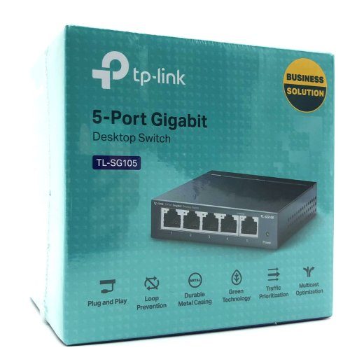 TP-Link TL-SG105 5-Port Metal Gigabit Switch
