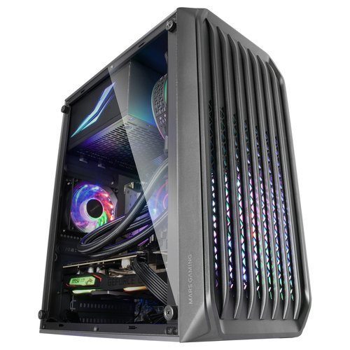 Mars Gaming MC-S2 arvuti korpus mATX / FRGB / Aknaga / MESH