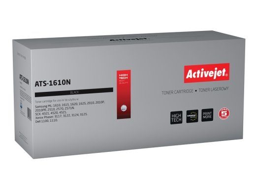Activejet ATS-1610N Toner (asendus Samsung ML-2010D3 / 2010D3, Xerox 106R01159, Dell J9833-le; Supreme; 3000 lehekülge; must)