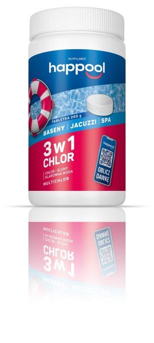 Acrylmed TRIOCHLOR aeglaselt vabanevad klooritabletid 200 g tablett 1 kg