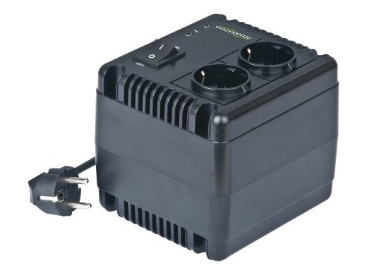 EnerGenie EG-AVR-1001 automaatne pingeregulaator 2-kontaktiline must