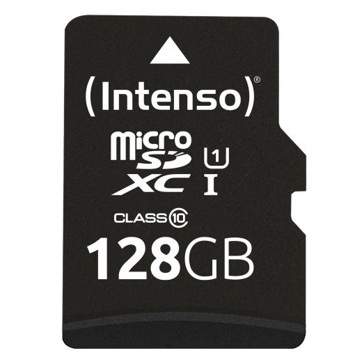 MÄLU MICRO SDXC 128GB UHS-I/W/ADAPTER 3423491 INTENSO