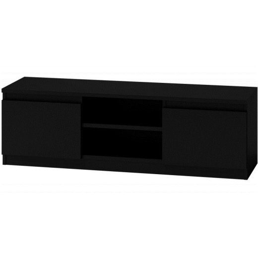 Topeshop RTV120 Czarny Telekappi/meelelahutuskeskus 2 raadust