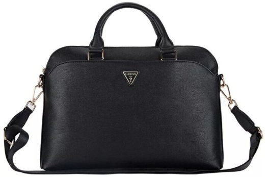 Guess PU graanuliga kolmnurkne logo arvutikott 15" jaoks
