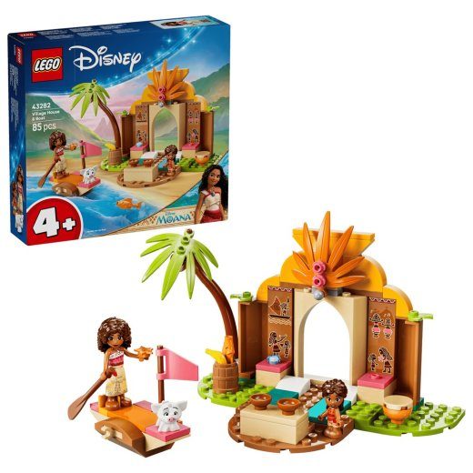 LEGO DISNEY 43282 Kaimo namai ir laivas