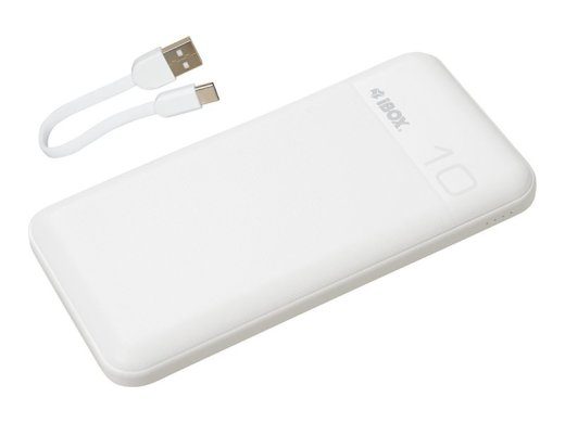 iBox IPB10 power bank Lithium-Ion (Li-Ion) 10000 mAh White