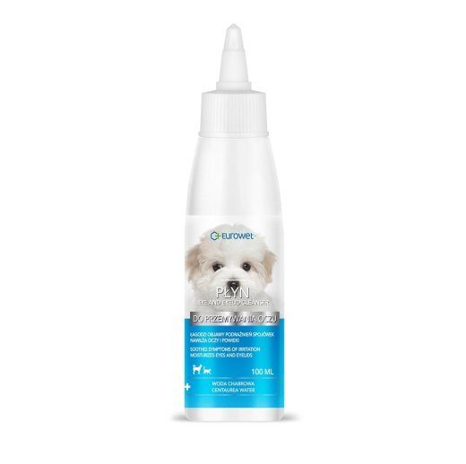 EUROWET silmalahus - silmade puhastusvedelik koertele ja kassidele - 100 ml
