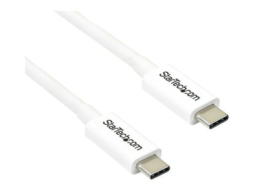 StarTech.com 6.6ft (2m) Thunderbolt 3 kaabel, 20Gbps, 100W PD, 4K video, Thunderbolt-sertifitseeritud, ühildub TB4/USB 3.2/DisplayPortiga Thunderbo...