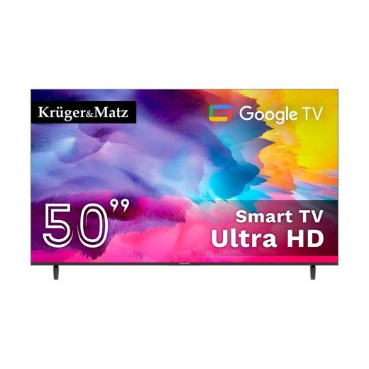 Krüger&Matz KM0250UHD-G 126 cm (50") UHD Smart TV Wi-Fi must