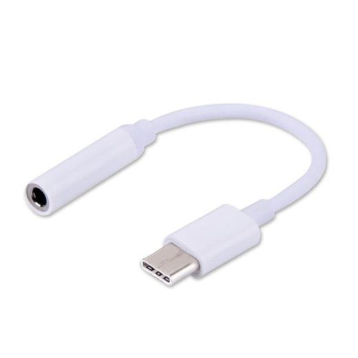 SAVO USB Type 3.1 C (M) – Jack 3.5mm (F) Audio adapter White AK-35