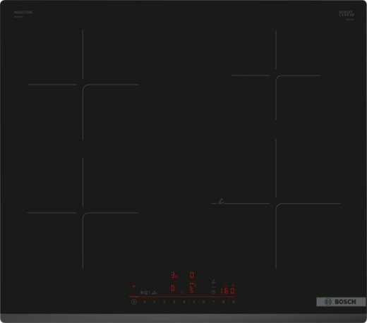 Bosch Pliit PIE63KHC1Z Induktsioon Põleti/küpsetustsoonide arv 4 Puuteliinaja Must