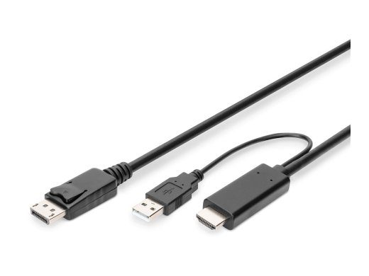 DIGITUS 2m Videoadapterikaabel