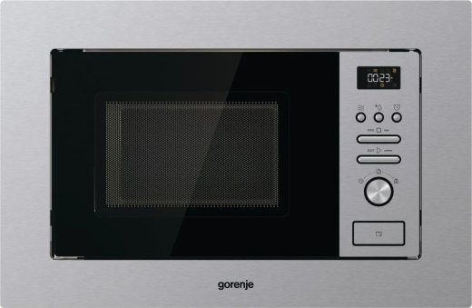 Gorenje BM201AG1X Roost terasplekk Sisseehitatav Grill Mikrolaineahju, 20 L, 800 W