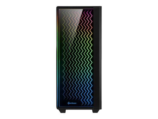 Sharkoon RGB LIT 200 ATX tornikorpus must