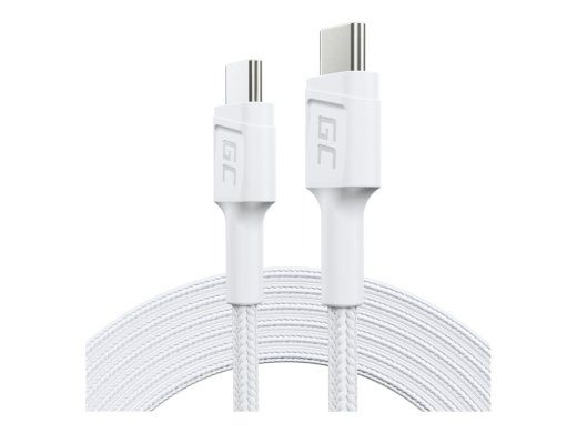 Green Cell KABGC29W USB-kaabel USB 3.2 Gen 1 (3.1 Gen 1) 2 m USB C Valge
