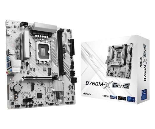 Asrock B760M-X Gen5 Intel B760 LGA 1700 mikro ATX