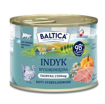 Baltica Regional Flavors Märgkassitoit türgi - 185g