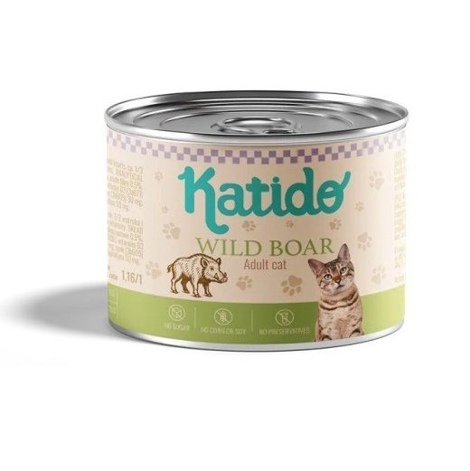 KATIDO Põdra - märgine kassitoit - 200g