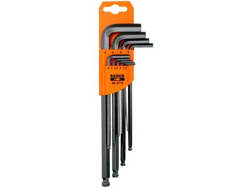 Bahco Unbrako Metric Socket Wrench Set with Ball End