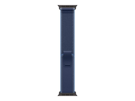 Apple 49mm Blue/Bright Blue Trail Loop - S/M - Black Titanium Finish