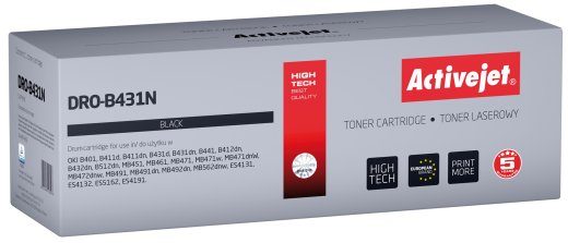 Activejet DRO-B431N trumel (OKI 44574302 asendus; Supreme; 25000 lehte; must)
