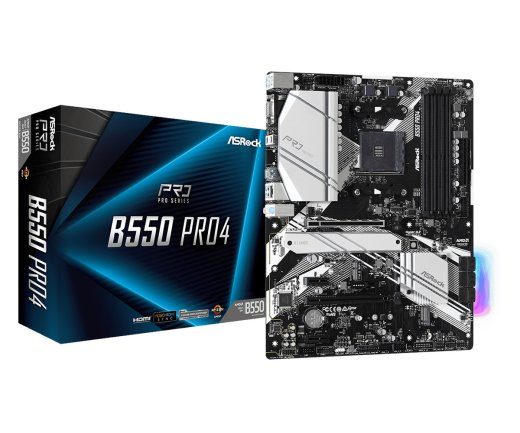 ASRock B550 Pro4 ATX AM4 AMD B550 Eemand