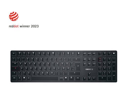 CHERRY KW X ULP Mechanical Keyboard Wireless Wired Saksa Valge