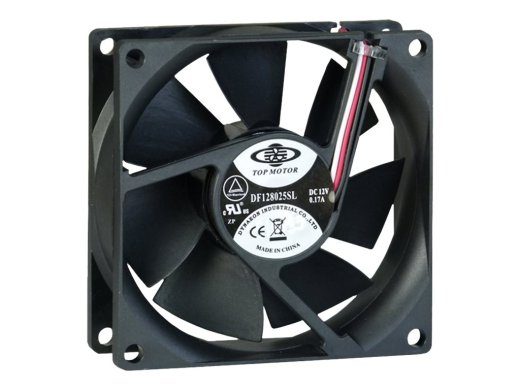 Inter-Tech 80 mm ventilaatori 1-komplekt
