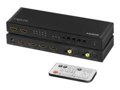 LogiLink 4K 4x2 HDMI maatriksi video/heli lüliti