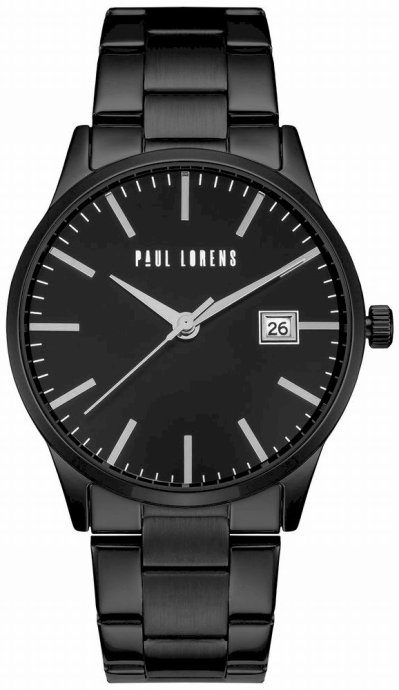 Paul Lorens meeste kell PL14573B-1A5 / must