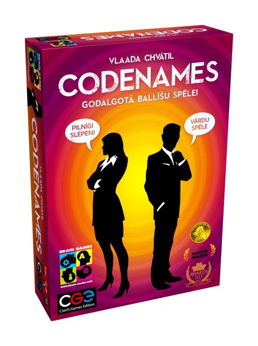 Brain Games Codenames lauamäng