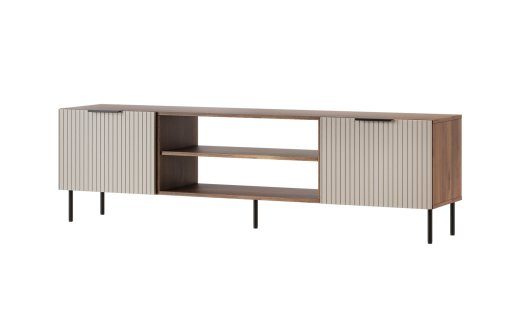 Cama ALMERA TV kapi 180,5x42x52,5 pähkli/kašemir